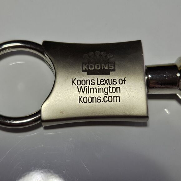 Vintage Lexus Pull A Part Valet Key Chain Keyring Chrome Silver Tone Keychain - Picture 5 of 11